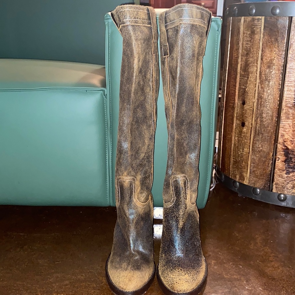 PREMIATA | Made in Italy | Vintage Tall Leather Boot | 40